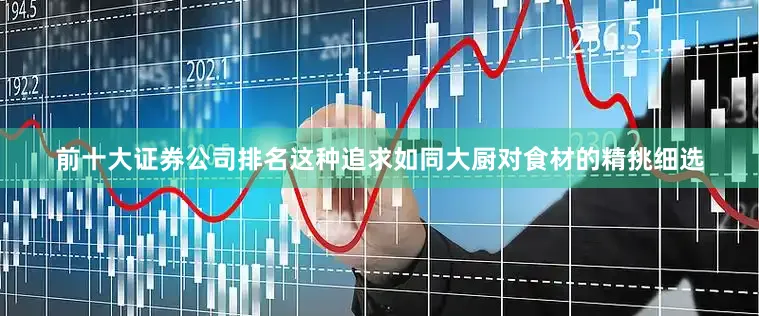 前十大证券公司排名这种追求如同大厨对食材的精挑细选